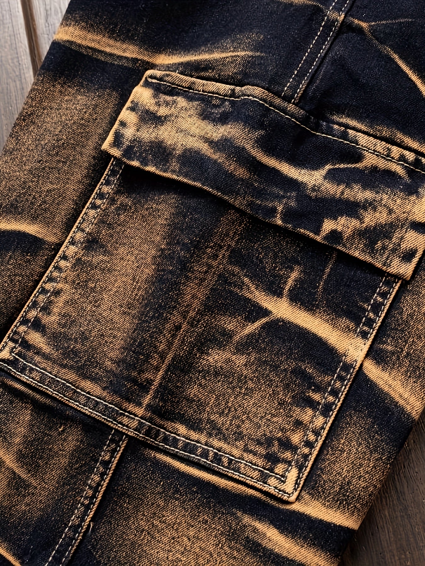 Men's Straight Cut Ripped Jeans, Fashionable Camouflage Jeans, Street Fashion Men Jeans Para Hombre, Designer Jeans for Men, Fashion Mens Clothing, Graphic Jeans, Jeans Special for Men, White Strech Jeans Regular Fit for Men,