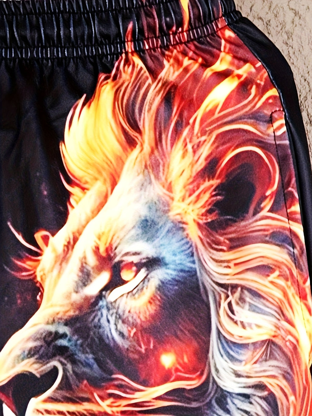 Spring And Autumn Men'S Tracksuit 3D Ferocious Lion Print Hoodies Sweatshirts Pants Sets Casual Mens Clothing Essentials Hoody