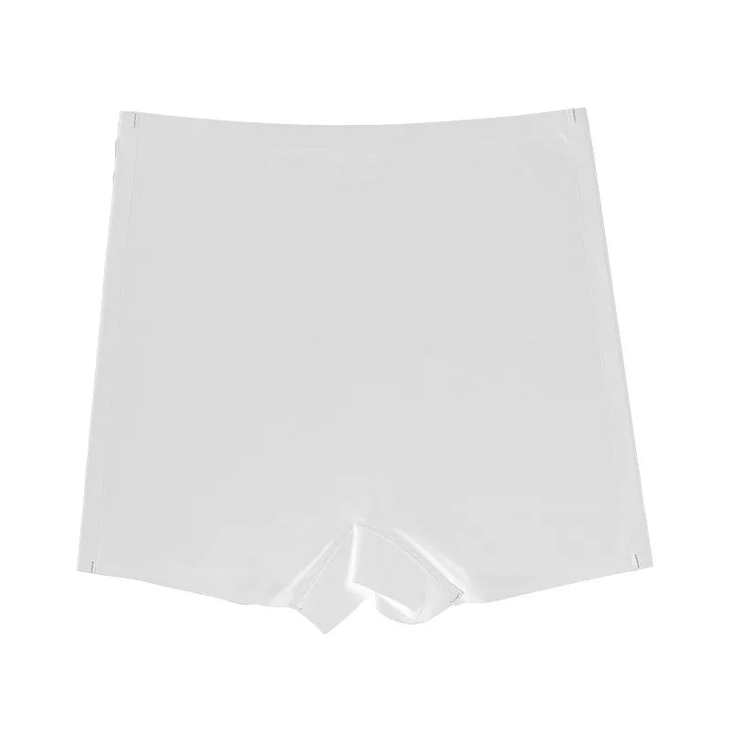 Flarixa Safety Pants High Waist Women's Shorts Under The Skirt Ice Silk Seamless Panties Breathable Boxer Briefs Cycling Shorts