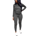 Nimsruc Women's Casual Two-Piece Sweatsuit