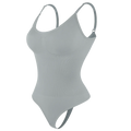 Bodysuit Women Shapewear Tummy Control Butt Lifter Body Shaper Smooth Invisible Under Dress Slimming Underwear Low Neck Jumpsuit