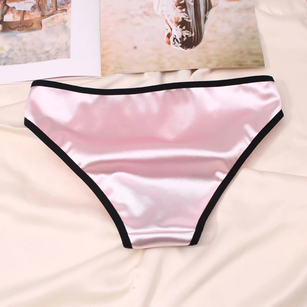 Women Ladies Sexy Underwear Breathable Briefs Sexy Low Waist Lace Panties Seamless Quick-drying Underpant
