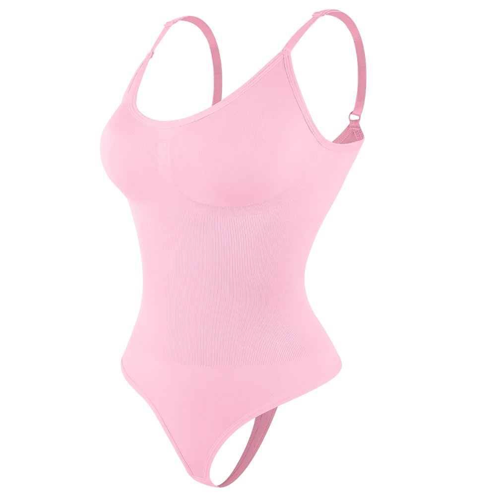 Bodysuit Women Shapewear Tummy Control Butt Lifter Body Shaper Smooth Invisible Under Dress Slimming Underwear Low Neck Jumpsuit