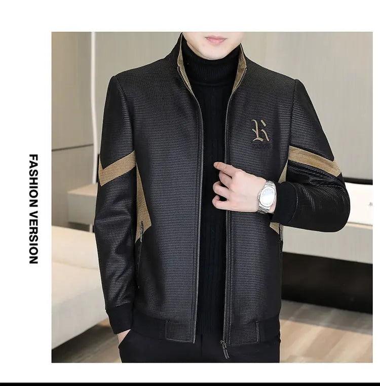 Autumn Winter Mens New Jackets Men Thicken Wool Liner Jacket Fleece Warm lapel Men Coats Casual Streetwear Outwear