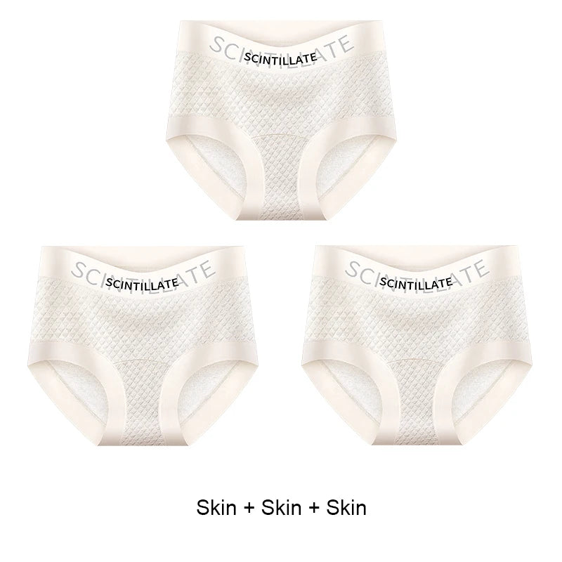 Sports Underwear for Women Fashion Women's Panties Set Pack Underwear Woman Ice Silk Lingerie Sexy Briefs Plus Size Underpants