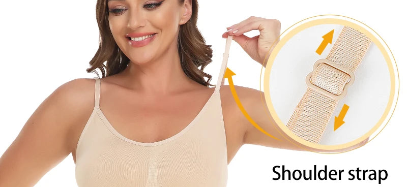 Bodysuit Shapewear Women Full Body Shaper Tummy Control Butt Lifter Corset Tank Tops Abdomen Slimming Waist Trainer Underwear