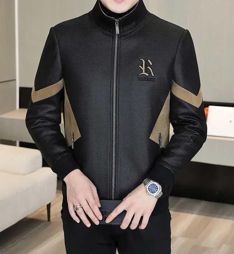 Autumn Winter Mens New Jackets Men Thicken Wool Liner Jacket Fleece Warm lapel Men Coats Casual Streetwear Outwear