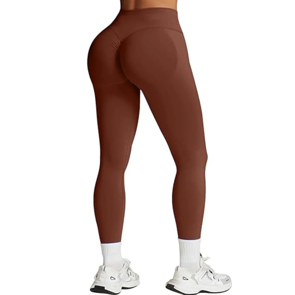 Summer Women's Gym Yoga Exercise Pants Three Leg Waist Tight and Sexy Hip Lifting Seamless Pants Fitness Exercise Yoga Pants