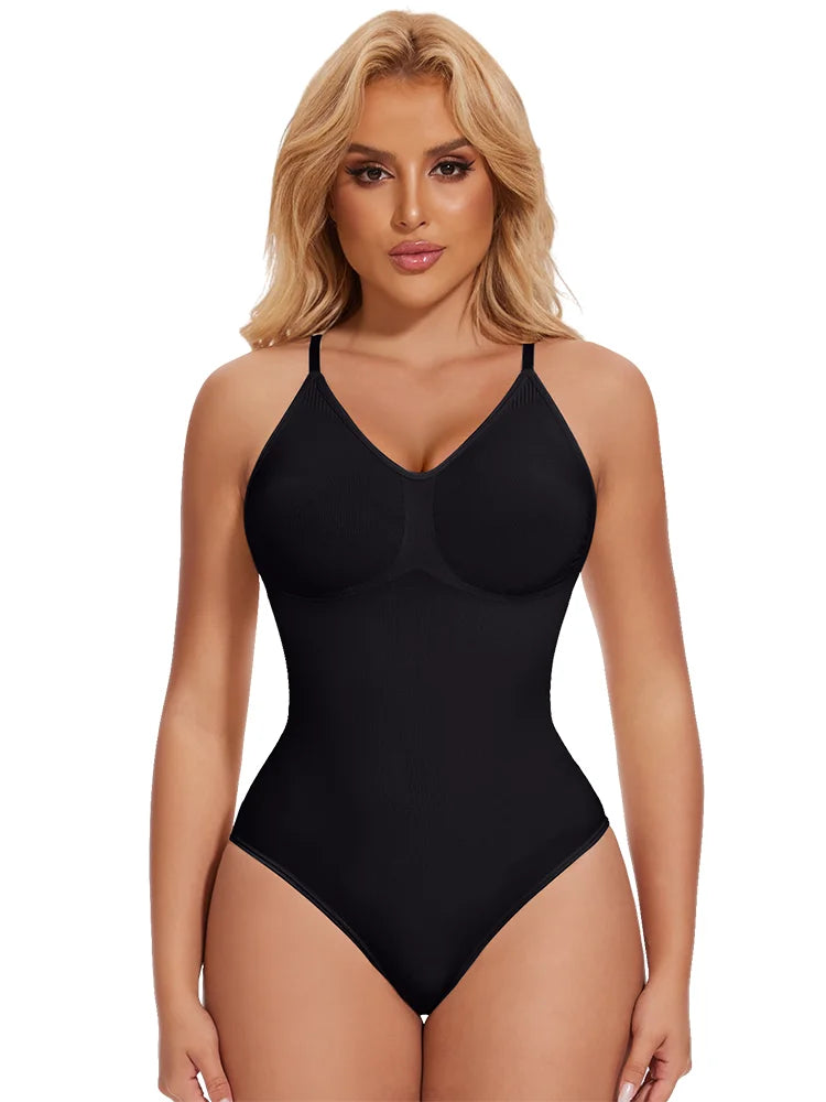 Bodysuit Shapewear Women Full Body Shaper Tummy Control Butt Lifter Corset Tank Tops Abdomen Slimming Waist Trainer Underwear