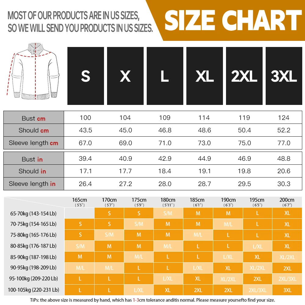 Men’s Sweater Winter Knitted Crew Neck Warm Soft Long Sleeve Pullover Textured Ribbed Edge Comfortable High Quality Top US Size