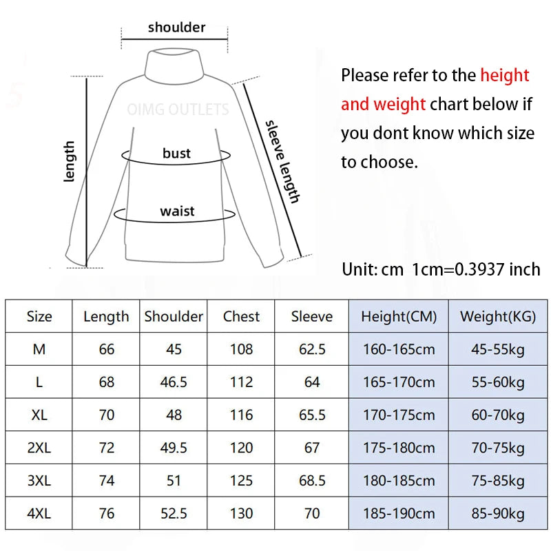 Mens Jacket Autumn Winter Windbreaker Thick Warm Coats Fleece Lined Outwear High Street Fashion Casual Jackets Man Streetwear