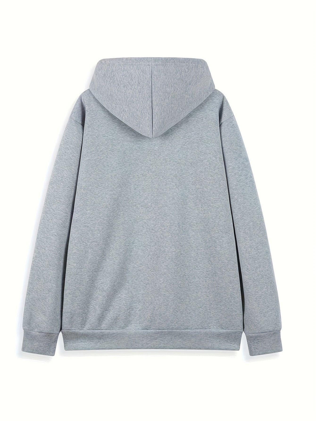 Men's Grey Christian Faith Hooded Sweatshirt with "Not Perfect FORGIVEN" Cross Print - Casual Sporty Pullover, Front Pocket & Adjustable Hood, Spring/Fall Winter Warm Sweater (Machine Washable) Religious Apparel, Hoodies For