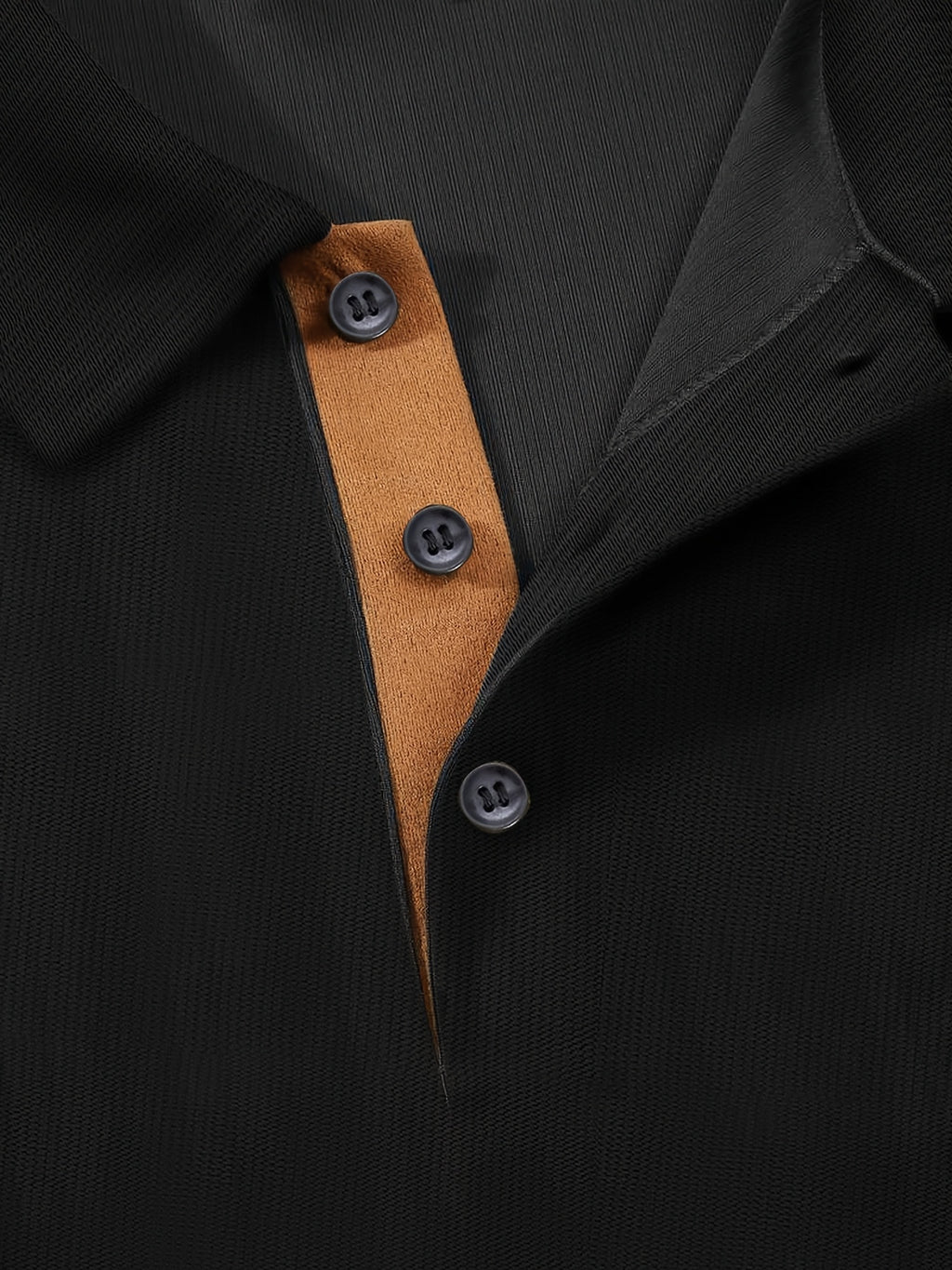 Plus-Size Men's Lapel Collar Shirt with Chest Pocket Button Placket - All-Season Casual & Dressy Button-Up Collar, Wrinkle-Resistant Regular Fit Tunic Top for Business Casual, Office & Smart-Casual Wear (Machine Washable), PL