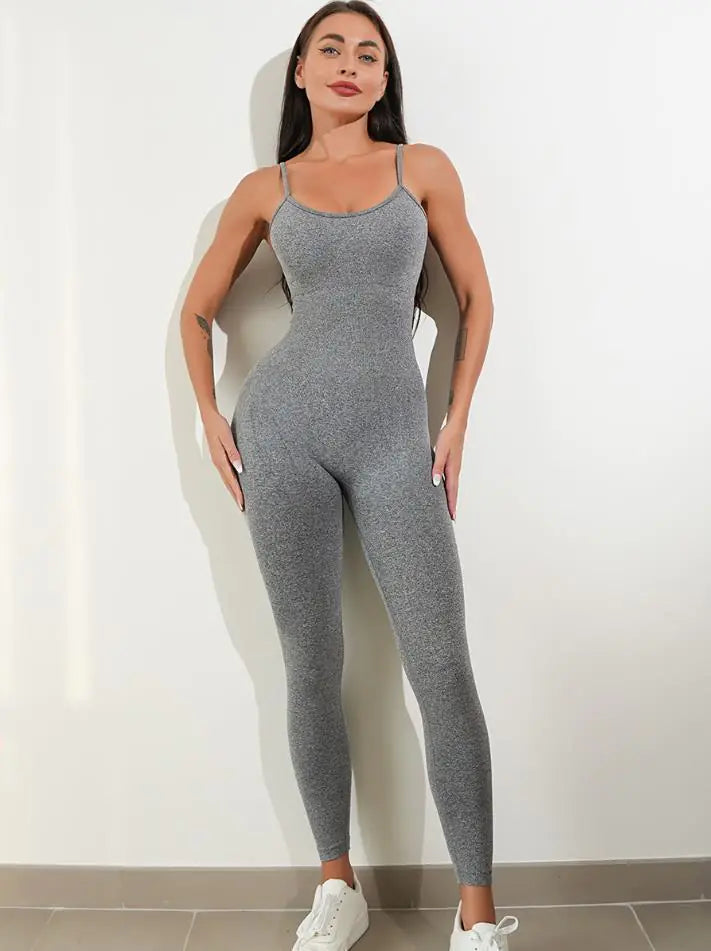 Women's Chic Spaghetti Strap Unitard